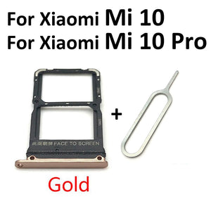 New For Xiaomi Redmi K20 K20 Pro For Xiaomi Mi 9T SIM Card Tray Slot Holder For Xiaomi Mi 10 Mi10 Pro 10T Lite Poco X3