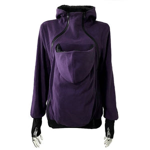 Thickened Pregnancy Cloth Babywearing Maternity Hoodies Baby Carrier Jacket Kangaroo Outerwear Hoodies Multiple Colors Available