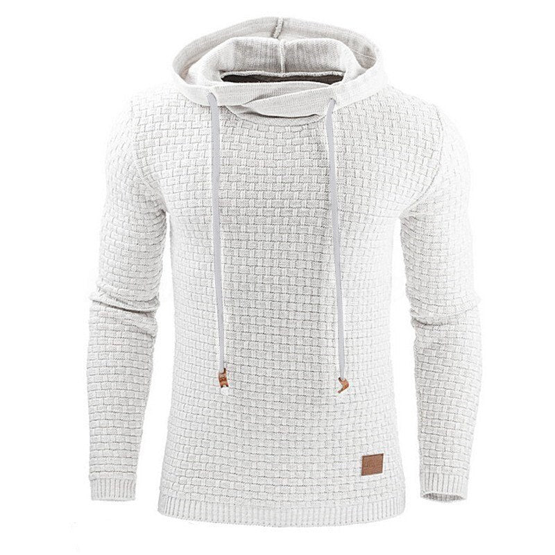 Men&#39;s Hoodies Slim Hooded Sweatshirts Mens Pullover Male Casual Sportswear Streetwear Clothing