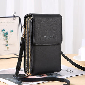 Buylor Women&#39;s Bag 2023 Trend Handbags Soft Leather Small Wallets Touch Screen Cell Phone Purse Fashion Crossbody Shoulder Bags