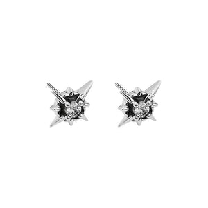 Crystal Star Stud Earrings