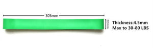 Training Fitness Gum Exercise Gym Strength Resistance Bands Pilates Sport Rubber Fitness Bands Crossfit Workout Equipment