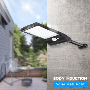 Solar Lights Outdoor 36 LED Super Bright Solar Lamp 280LM Motion Sensor Security Lights Wireless Waterproof Flexible Wall Lights