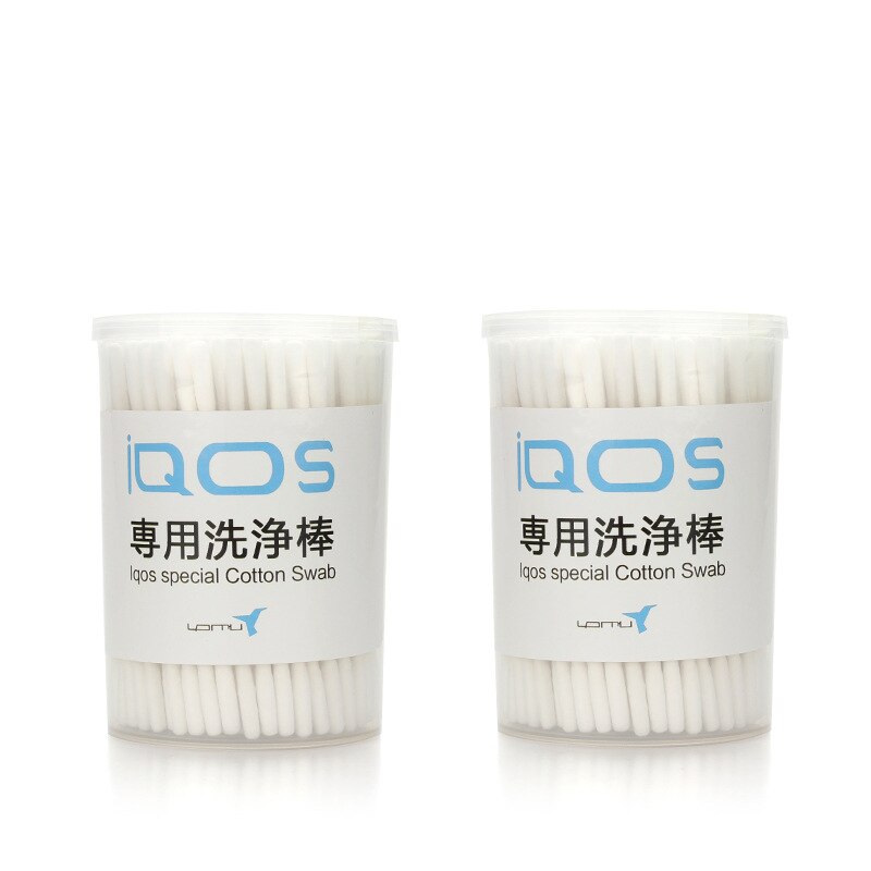 200pcs/Box Cleaning Sticks for IQOS 2.4 Plus E Cigarette Heating Vape Cotton Sticks For IQOS Clean Tool Accessories