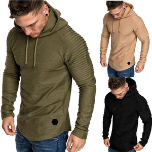 DIMUSI Brand Fashion Mens Hoodies Men Solid Color Hooded Slim Sweatshirt Mens Hoodie Hip Hop Hoodies Sportswear Tracksuit,TA301