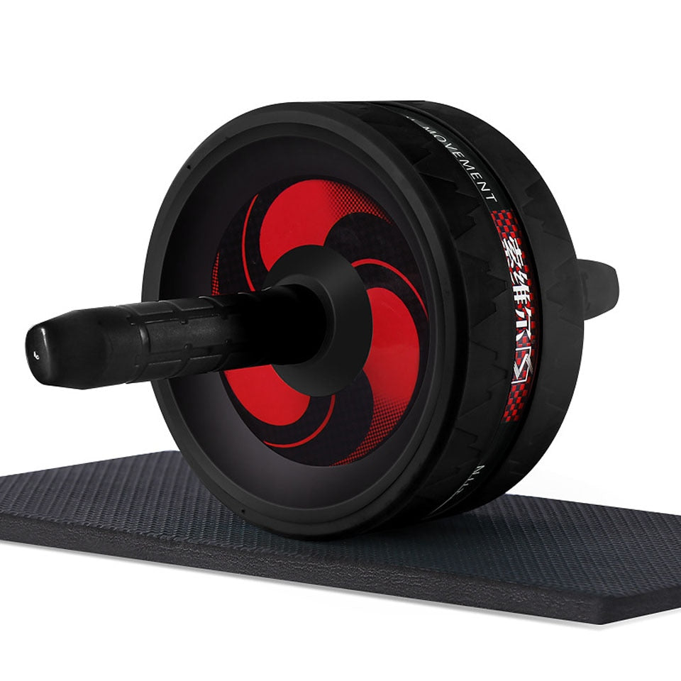 Roller&amp;Jump Rope No Noise Abdominal Wheel Ab Roller with Mat  For Exercise Fitness Equipment Accessories Body Building