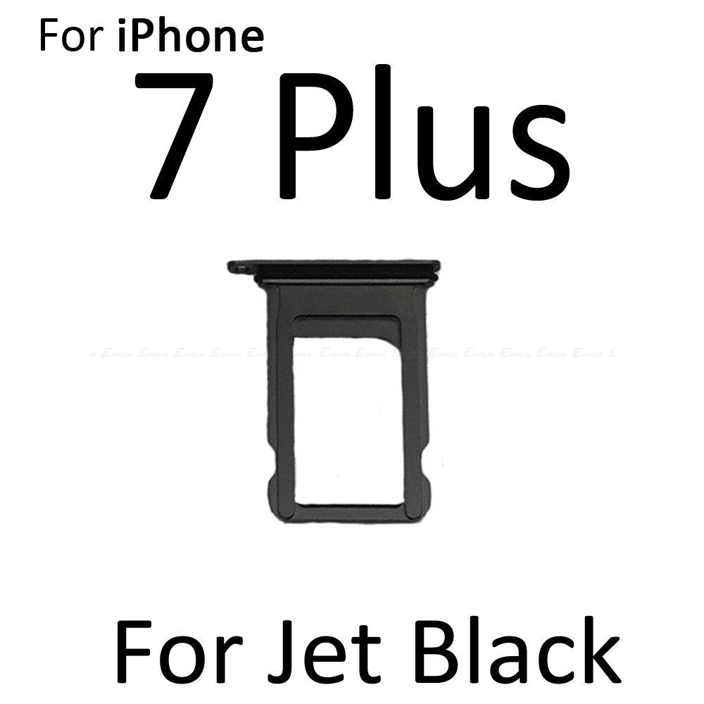 Sim Card Tray For iPhone 7 8 Plus Sim Holder Slot Replacement Parts