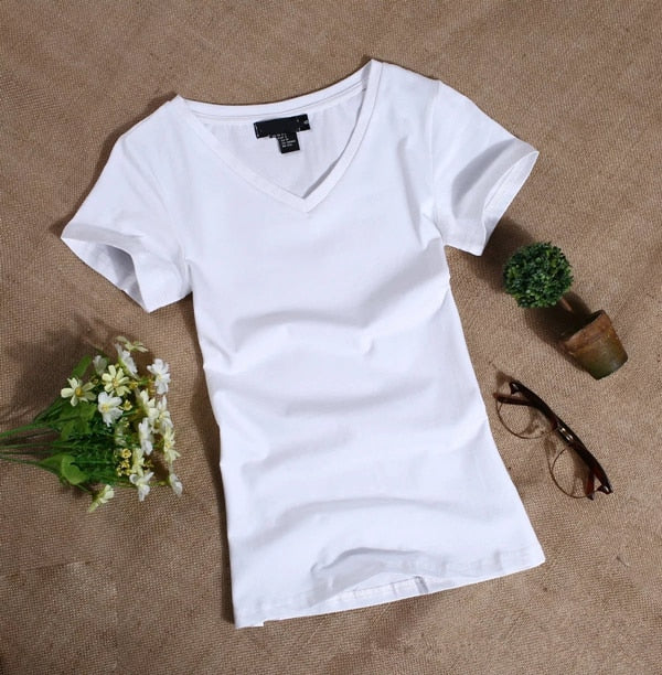 MRMT 2023 Women&#39;s T Shirt Women Short Sleeved Slim Solid Color Womens Simple Tee T-Shirt For Female Tshirt