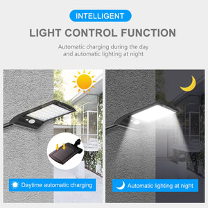 Solar Lights Outdoor 36 LED Super Bright Solar Lamp 280LM Motion Sensor Security Lights Wireless Waterproof Flexible Wall Lights
