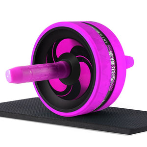 Roller&amp;Jump Rope No Noise Abdominal Wheel Ab Roller with Mat  For Exercise Fitness Equipment Accessories Body Building