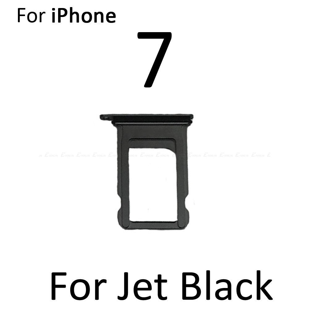 Sim Card Tray For iPhone 7 8 Plus Sim Holder Slot Replacement Parts