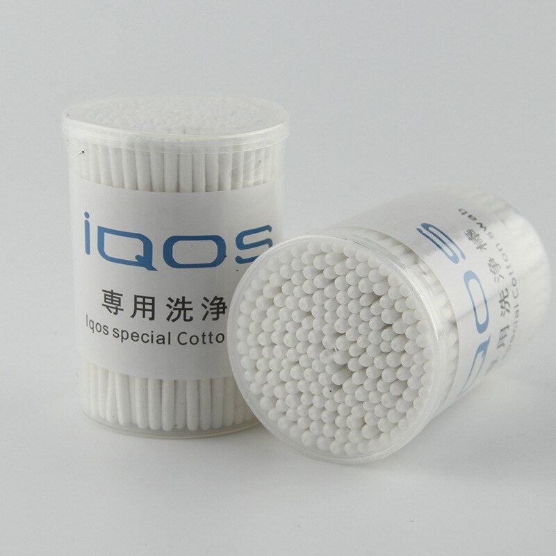 200pcs/Box Cleaning Sticks for IQOS 2.4 Plus E Cigarette Heating Vape Cotton Sticks For IQOS Clean Tool Accessories
