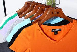 MRMT 2023 Women&#39;s T Shirt Women Short Sleeved Slim Solid Color Womens Simple Tee T-Shirt For Female Tshirt