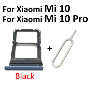 New For Xiaomi Redmi K20 K20 Pro For Xiaomi Mi 9T SIM Card Tray Slot Holder For Xiaomi Mi 10 Mi10 Pro 10T Lite Poco X3
