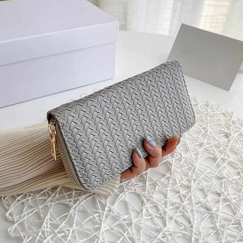 New Fashion Pu Leather Women Wallet Clutch Women&#39;s Purse Best Phone Wallet Female Case Phone Pocket Purse Coin Bag