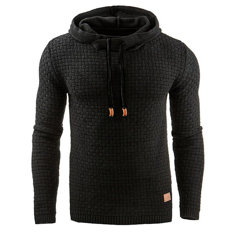 Men&#39;s Hoodies Slim Hooded Sweatshirts Mens Pullover Male Casual Sportswear Streetwear Clothing