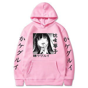 Kakegurui Hoodies Cosplay Casual Yumeko Jabami Hoodies Men Harajuku Anime Hoodie Hooded Clothes