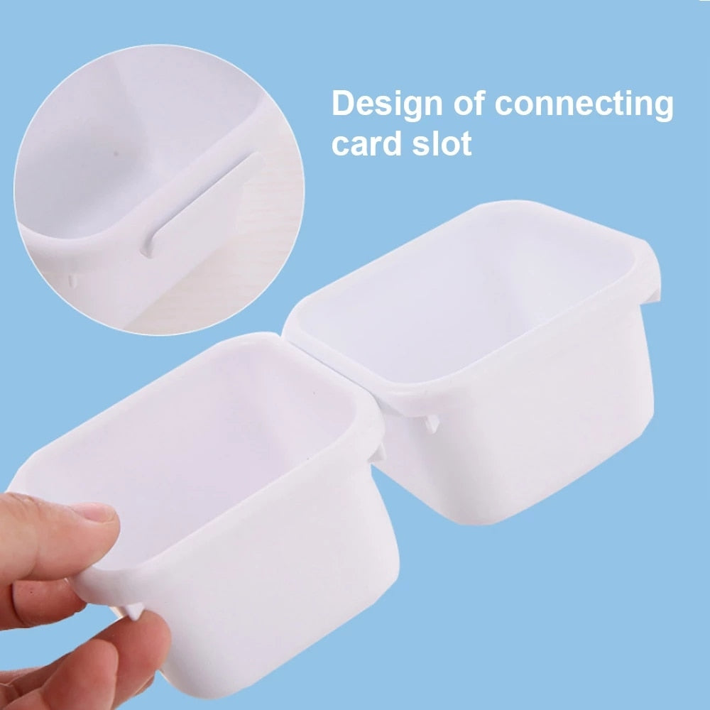 8pcs Household Drawer Organizers Dustproof Desk Stationery Storage Box Women Makeup Organizer for Kitchen Bathroom accessories