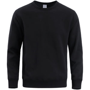 2022 New Solid Color Mens Hoodies Hooded Sweatshirts Autumn Winter Fleece Warm Black Hoodies Loose High Quality Top Casual Thick