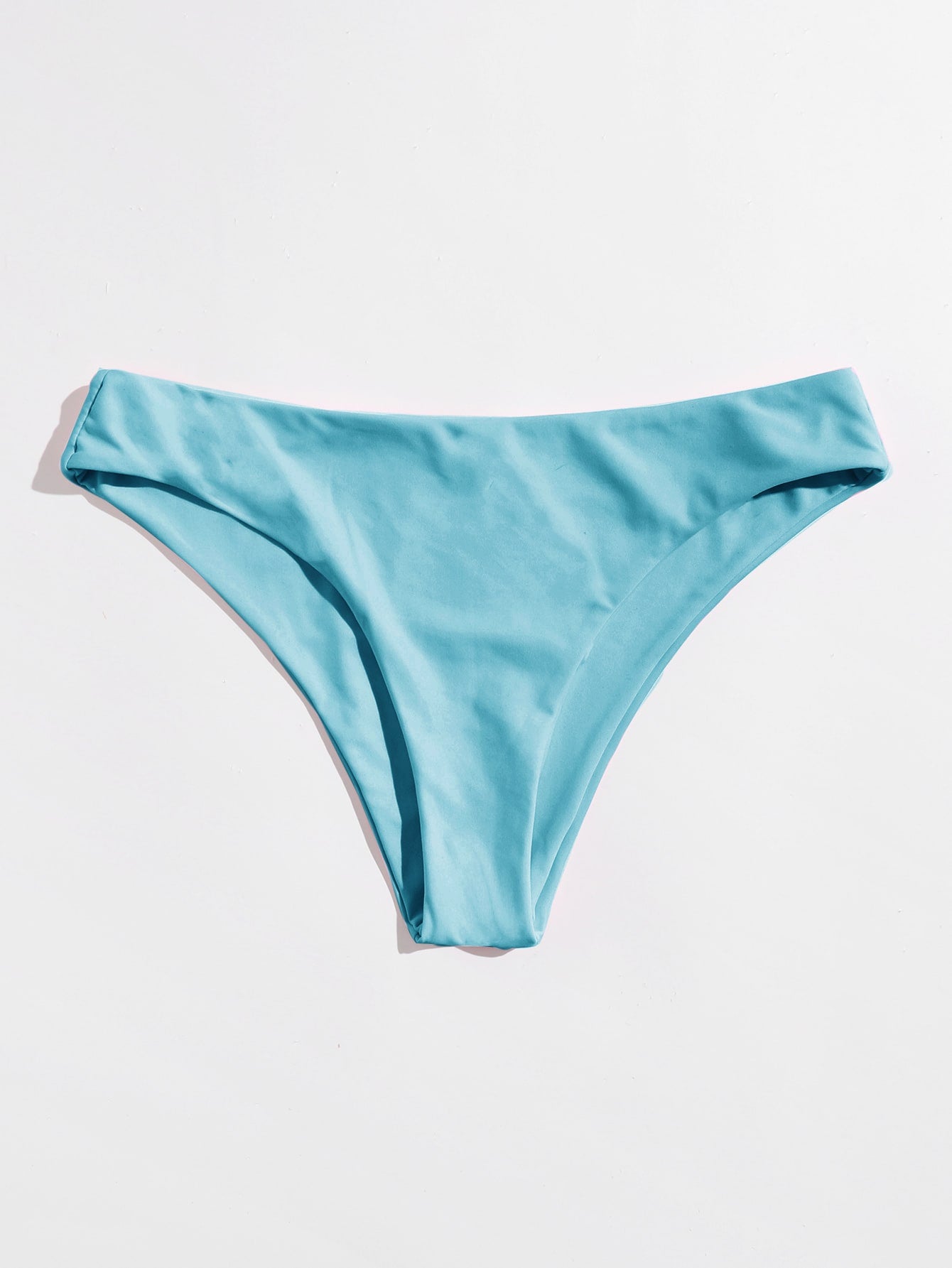 ZTVitality Solid Nylon Sexy Bikini Women's Swimsuit 2021 New Arrival Mid Waist Separate Swimwear Summer Brazilian Bikinis Bottom