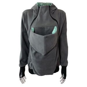 Thickened Pregnancy Cloth Babywearing Maternity Hoodies Baby Carrier Jacket Kangaroo Outerwear Hoodies Multiple Colors Available