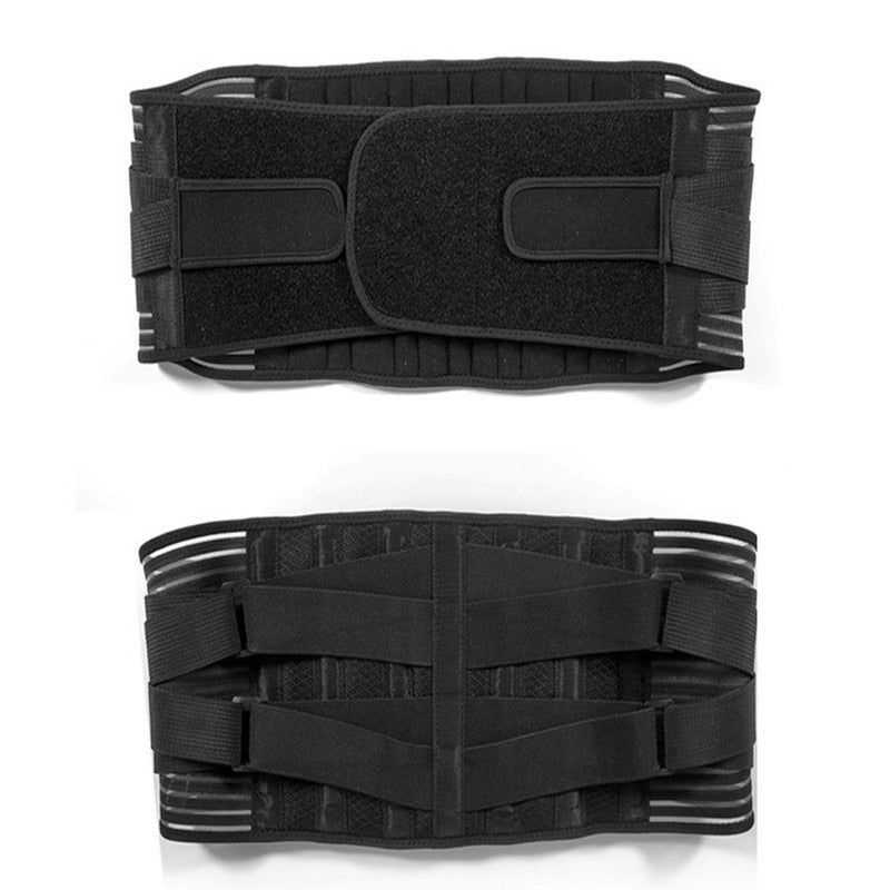 Double Pull Back Lumbar Support Belt Waist Orthopedic Corset Men Women Spine Decompression Waist Trainer Brace Back Pain Relief