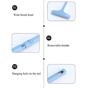 Household Cleaning Window Washing Brush Home Dust Removal For Gauze Window Glass Wet And Dry Cleaning Brush Kitchen Accessories