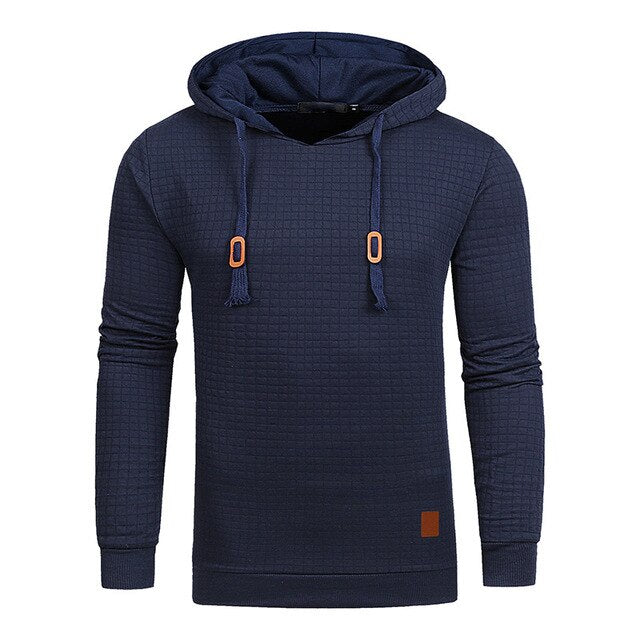 Men&#39;s Hoodies Slim Hooded Sweatshirts Mens Pullover Male Casual Sportswear Streetwear Clothing