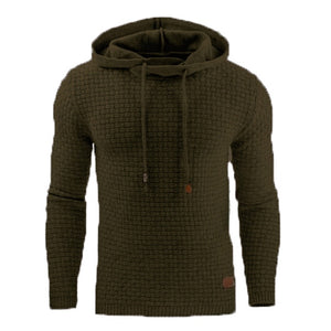 Men&#39;s Hoodies Slim Hooded Sweatshirts Mens Pullover Male Casual Sportswear Streetwear Clothing
