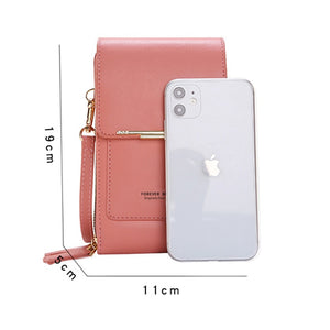 Buylor Women&#39;s Bag 2023 Trend Handbags Soft Leather Small Wallets Touch Screen Cell Phone Purse Fashion Crossbody Shoulder Bags
