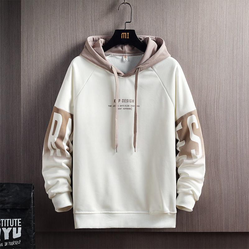 Spring Autumn Men&#39;s Hoodies Kpop Fashion Harajuku Letter Print Hoodies Sweatshirts Men Streetwear Trend Men Clothing Hoodies Men