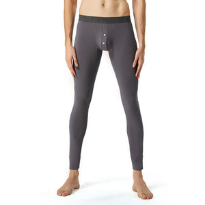 New Mens Thermal Underwear Bottoms Autumn Winter Men’s Leggings Keep Warm Trousers Mens Tight Underwear Long Johns Sleep
