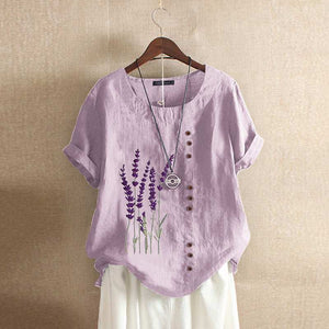 Summer Embroidery Tops Kaftan Women's Blouse 2023 ZANZEA Short Sleeve Tee Shirts Female O Neck Blusas  Casual Tunic