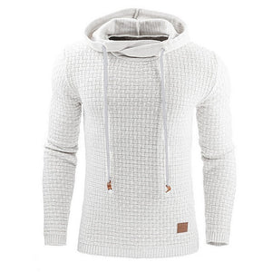 Men&#39;s Hoodies Slim Hooded Sweatshirts Mens Pullover Male Casual Sportswear Streetwear Clothing