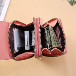 Buylor Women&#39;s Bag 2023 Trend Handbags Soft Leather Small Wallets Touch Screen Cell Phone Purse Fashion Crossbody Shoulder Bags