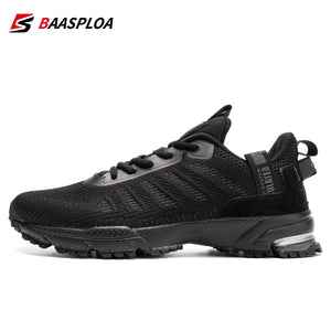 Men&#39;s Running Shoes Baasploa 2022 Male Sneakers Shoes Breathable Mesh Outdoor Grass Walking Gym Shoes For Men Plus Size 41-50