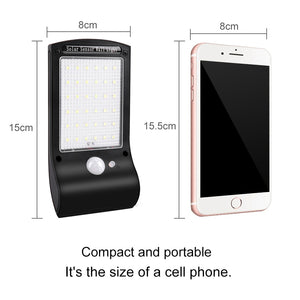 Solar Lights Outdoor 36 LED Super Bright Solar Lamp 280LM Motion Sensor Security Lights Wireless Waterproof Flexible Wall Lights