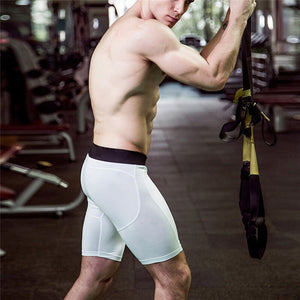 Men Compression Short Running Tights Men Quick Dry Gym Fitness Sport Leggings Running Shorts Male Underwear Sport Shorts