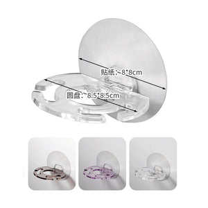 2Pcs Razor Holder Household Toothpaste Holder Self Adhesive Toothbrush Organizer Shaver Storage Rack Bathroom Accessories