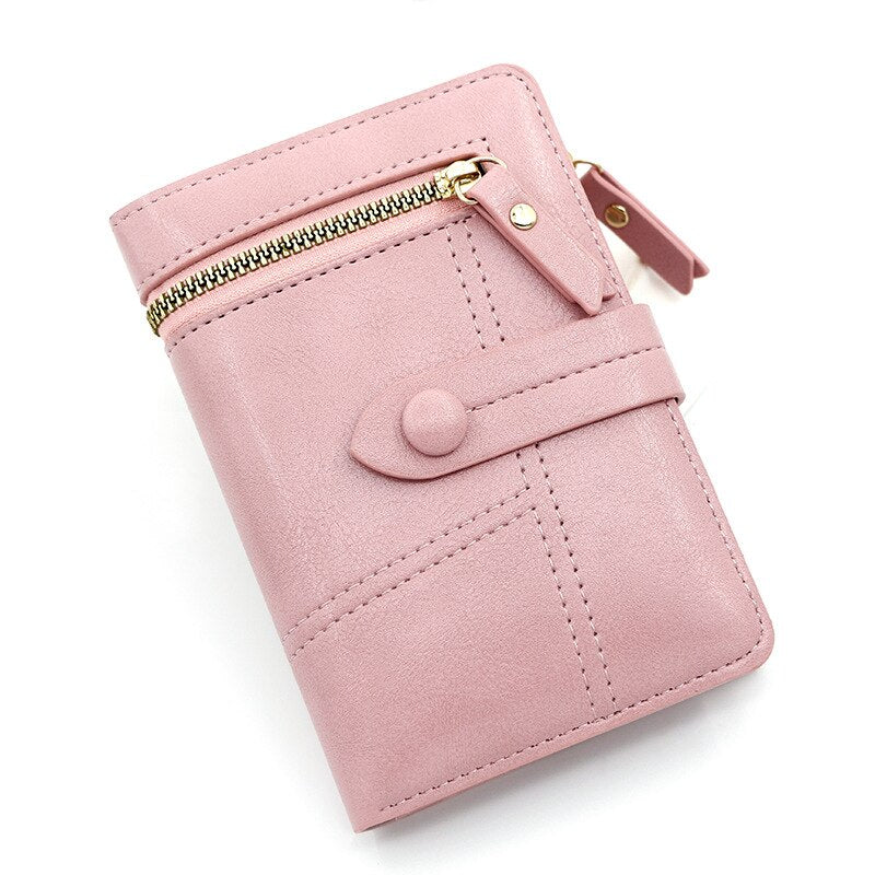 High Quality Women&#39;s Wallet Short Women Coin Purse Wallet Ladies Card Holder Small Hasp Money Bag Clutch Carteira кошелек