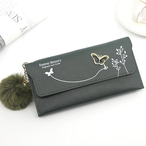 Women&#39;s Brand Clutch Purse Ladies Money Wallet for Women&#39;s Clutch Bag Slim FeMale Wallet Card Holder Uneven Wallets Made Leather