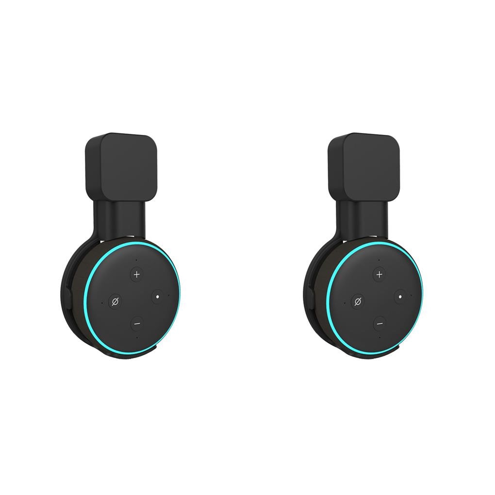 1/2PCS Outlet Wall Mount Stand Hanger for Amazon Alexa Echo Dot 3rd Gen Work For Amazon Echo Dot 3 Holder Case Plug In Bedroom