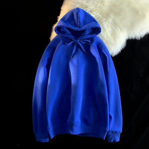 LAPPSTER Men Harajuku Colorful Streetwear Hoodies 2022 Autumn Mens Hip Hop Solid Hooded Sweatshirts Korean Fashions Black Hoodie