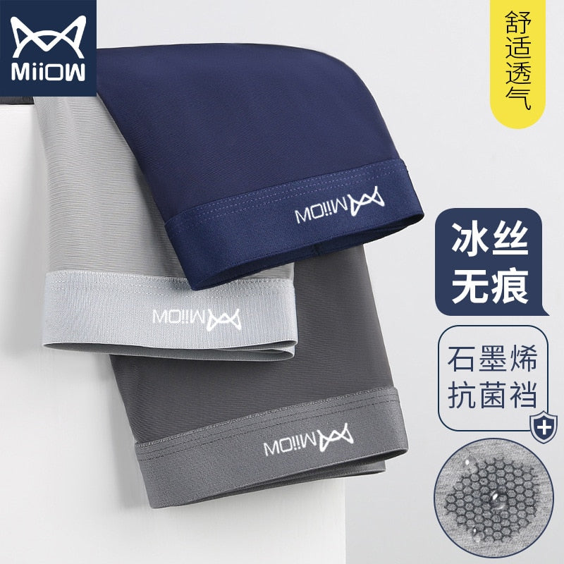 Xiaomi Mijia Men Cotton Underwear Winter Panties Boxers Shorts Brand Briefs Lot Panties Breather Graphene Underpants
