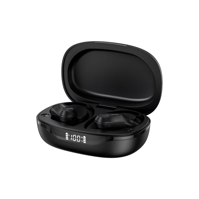 Lenovo LP75 TWS 5.3 Earphones Bluetooth Wireless Sports Headphones LED Digital Display HiFi Stereo Noise Reduction Earbuds