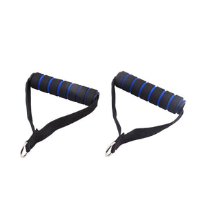 Resistance Bands Handle Bar Attachment Station Fitness Pulley Strap Exercise Home Gym Training Accessories Workout Equipments