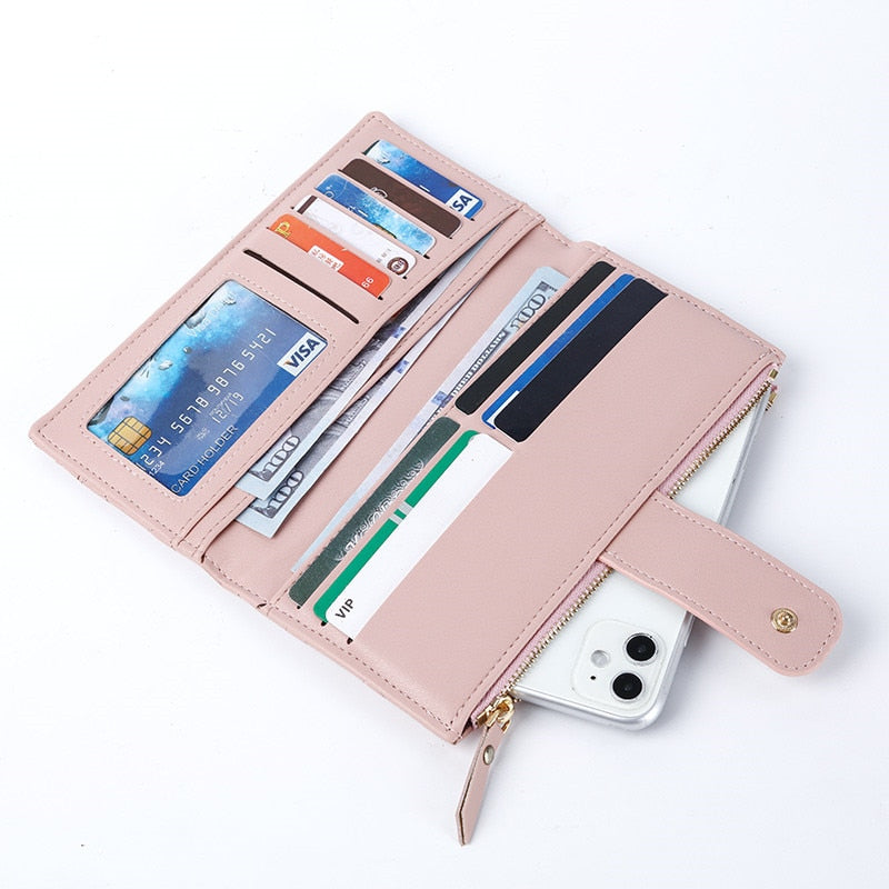 Women's Wallet Zipper&Hasp cute wallet Student Small PU Wallet Coin Purse Fashion Women Card Holder Lovely Money Bag