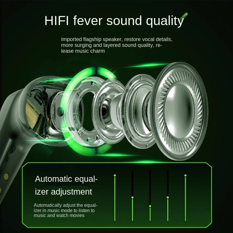 TWS Bluetooth headset wireless stereo binaural in ear Bluetooth 5.0 intelligent noise reduction sports headset