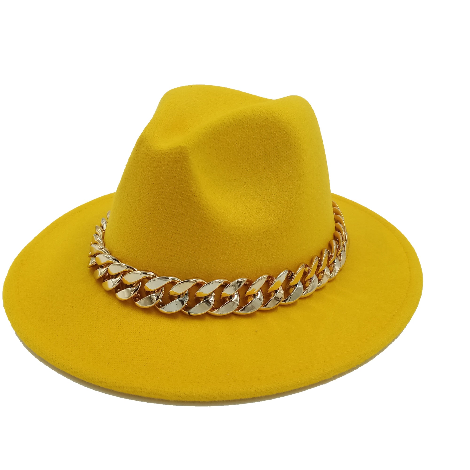 men fedora unisex solid color fedora hat women&#39;s 21-color wide brim jazz top hat autumn winter British retro Panama hat