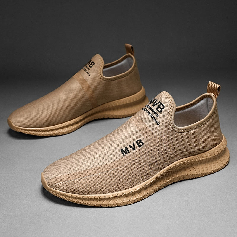 Men Fashion Sneakers Mesh Casual Shoes Lac-up Mens Shoes Lightweight Vulcanize Shoes Walking Sneakers Zapatillas Hombre